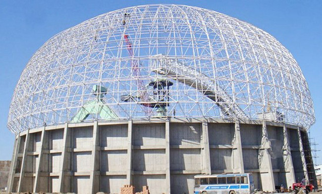 仙桃圆形煤场网架